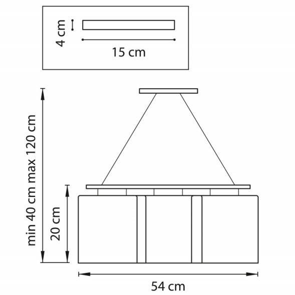 Подвесная люстра Lightstar NUBI LEGNO 802135