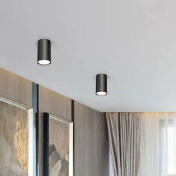 Накладной точечный светильник Elektrostandard 1081 GU10 черный жемчуг