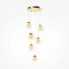 Каскадная люстра Maytoni MOD367PL-L18BBSK Biology