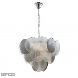 Подвесная люстра iLamp Rivoli 15617-9 CR+MULT