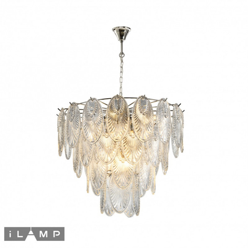 Каскадная люстра iLamp GRAMERCY P2548-12 NIC