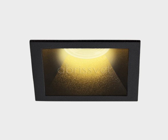 Точечный встраиваемый светильник ITALLINE Megalight MO M01-1012 black