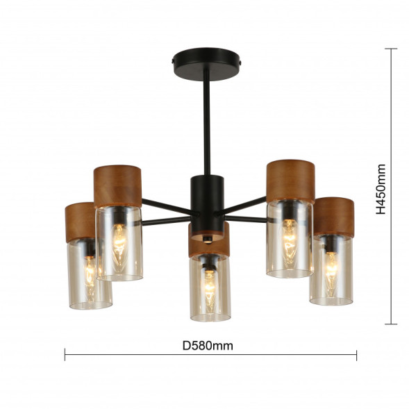 Люстра на штанге F-Promo Torr 2633-5P