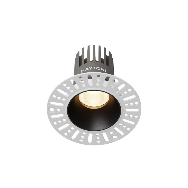 Точечный встраиваемый светильник Maytoni Technical dip DL119-10W-3K-TRS-B