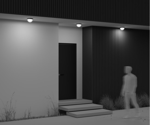 Накладной уличный светильник Maytoni MON O438CL-L12GF3K