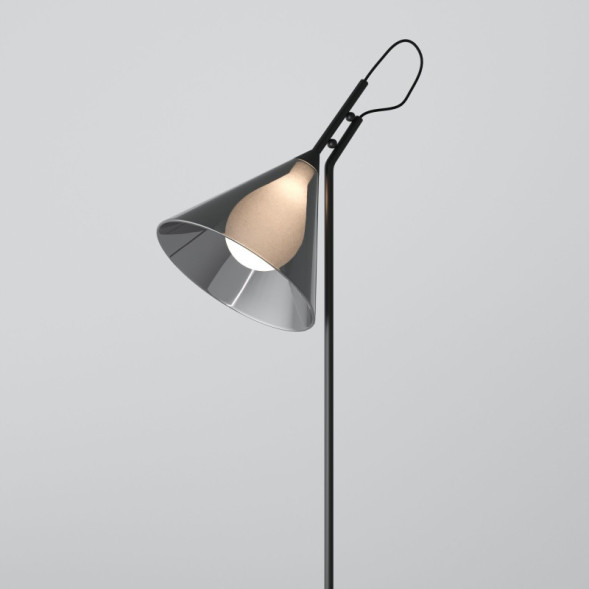 Торшер Eurosvet 01187/1 черный ENIGMA