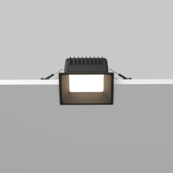 Точечный влагозащищенный светильник Maytoni Technical Okno DL056-8W3-4-6K-B