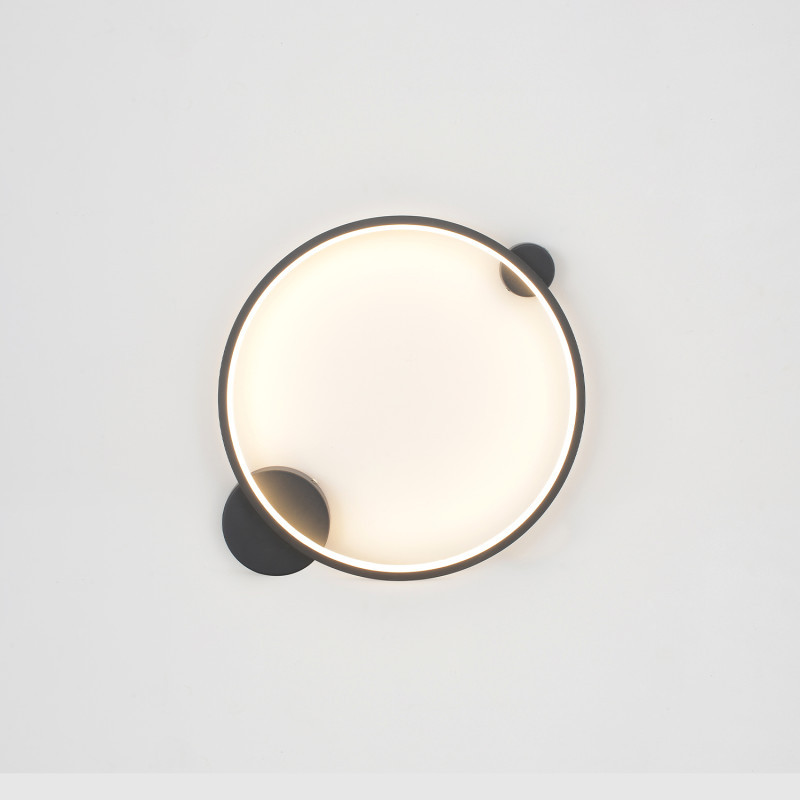 Бра Crystal Lux Real REAL AP18W LED BLACK