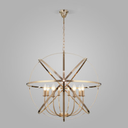 Подвесная люстра Eurosvet SANTI 60139/8 золото