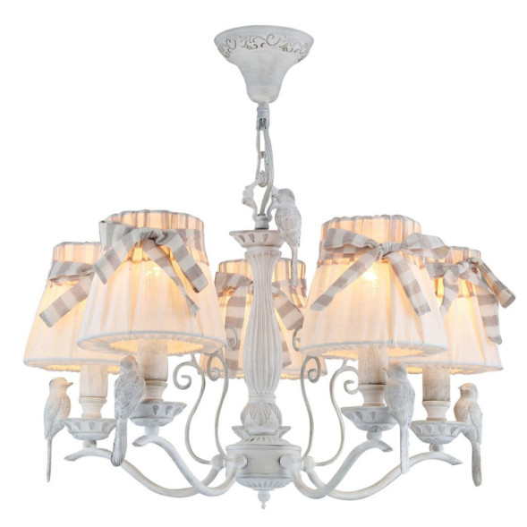 Подвесная люстра Maytoni BIRD ARM013-05-W