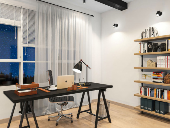 Настольная лампа ARTE Lamp BRACCIO A2054LT-1BK