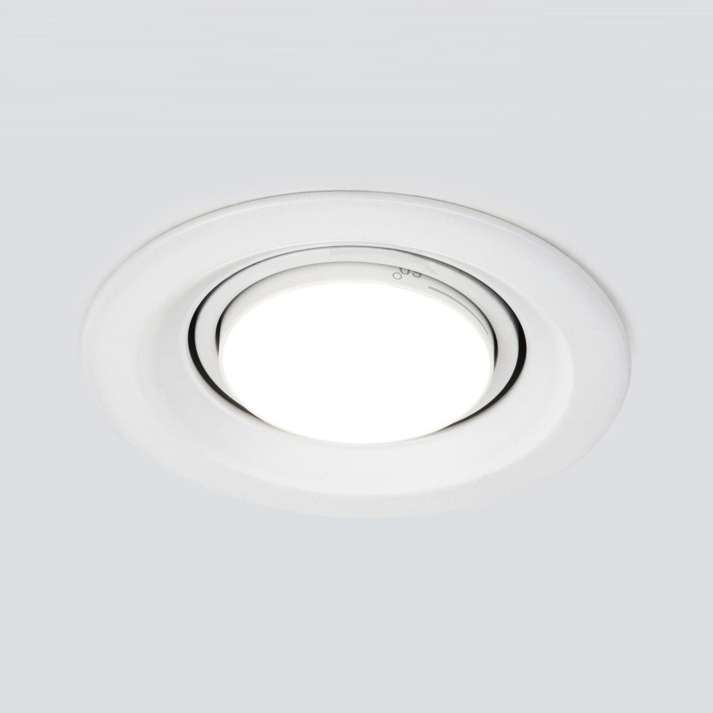 Встраиваемый точечный светильник Elektrostandard 9919 LED 10W 3000K белый