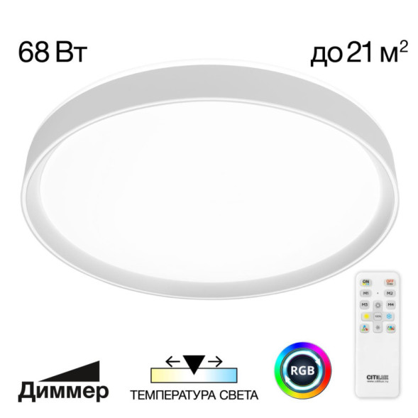 Потолочный светильник Citilux BOSS CL751450G