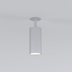 Встраиваемый точечный светильник Elektrostandard Diffe серебряный 15W 4200K (25066/LED)
