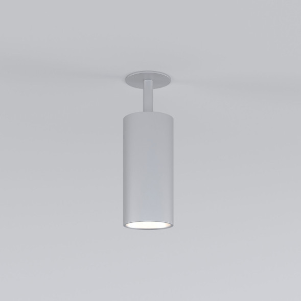 Встраиваемый точечный светильник Elektrostandard Diffe серебряный 15W 4200K (25066/LED)