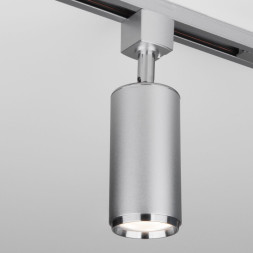 Трековый светильник Elektrostandard Svit GU10 хром матовый (MRL 1013) однофазный