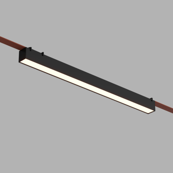 Светодиодный трековый светильник Denkirs DK5676-BK BELTY LINEAR