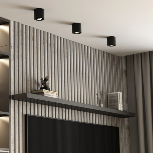 Накладной точечный светильник Elektrostandard 25041/LED 10W 4200K чёрный