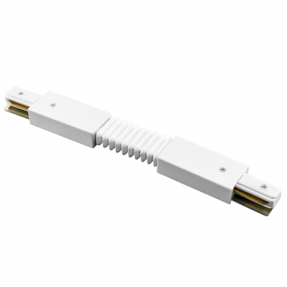 Коннектор для шинопровода Lightstar Track 1 white 502156