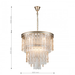 Каскадная люстра Favourite MEDEA 2696-8P