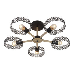 Люстра на штанге Escada BANJO 679/5P Black