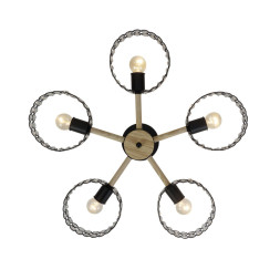 Люстра на штанге Escada BANJO 679/5P Black