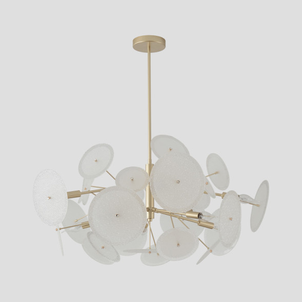 Люстра на штанге Crystal Lux Dandelion DANDELION SP10 GOLD