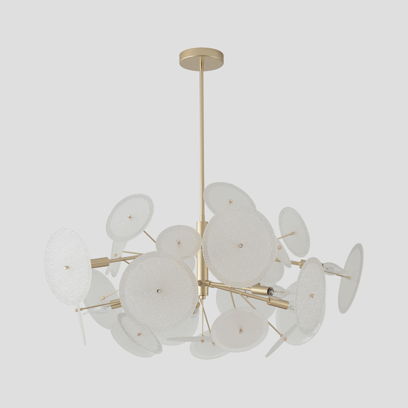 Люстра на штанге Crystal Lux Dandelion DANDELION SP10 GOLD