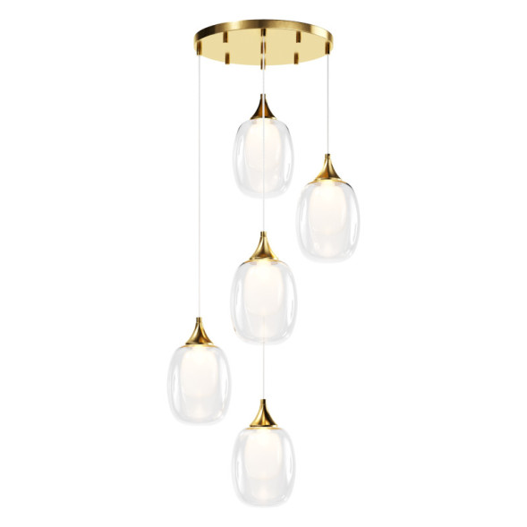 Каскадная люстра Maytoni MOD016PL-05BS AURA