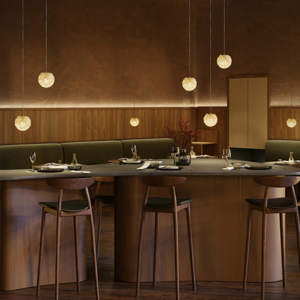 Подвесной светильник Maytoni ADAMANT MOD487PL-01BS