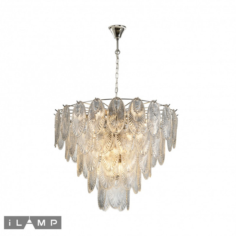 Каскадная люстра iLamp GRAMERCY P2548-18 NIC