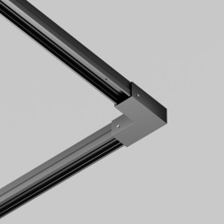 Соединитель профиля трековых светильников Maytoni Уличная трековая система освещения Elasity IP black O-TR001-AC90