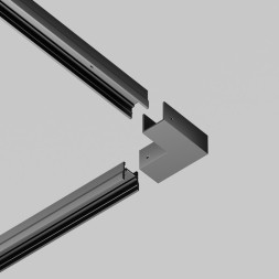 Соединитель профиля трековых светильников Maytoni Уличная трековая система освещения Elasity IP black O-TR001-AC90