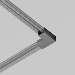 Соединитель профиля трековых светильников Maytoni Уличная трековая система освещения Elasity IP black O-TR001-AC90