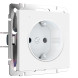 Розетка Werkel W1171461 белый матовый