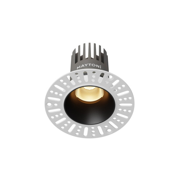 Точечный встраиваемый светильник Maytoni Technical dip DL124-10W-2.7K-TRS-B