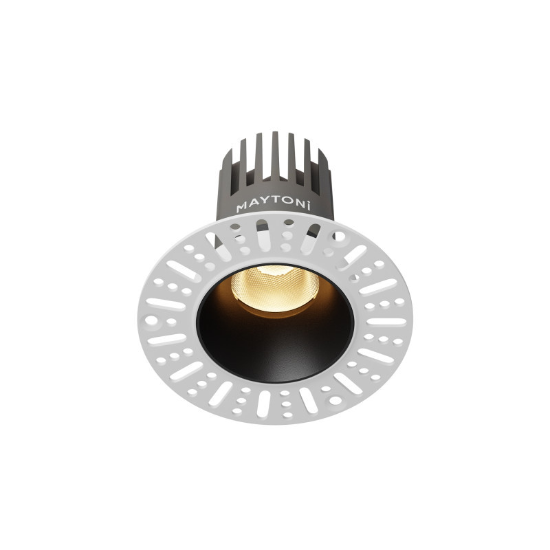 Точечный встраиваемый светильник Maytoni Technical dip DL124-10W-2.7K-TRS-B