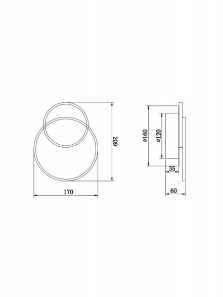 Бра Freya Siala 01 FR10025WL-L10W
