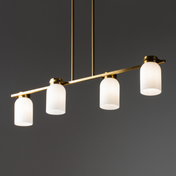 Люстра на штанге Freya KAMELIA FR5446PL-04BS