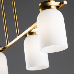 Люстра на штанге Freya KAMELIA FR5446PL-04BS