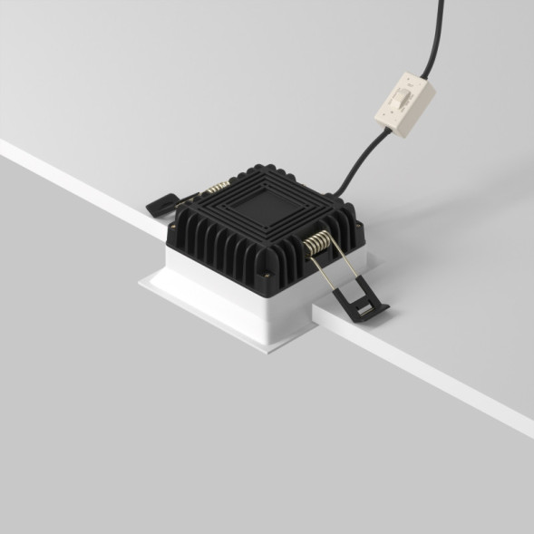 Точечный влагозащищенный светильник Maytoni Technical Okno DL056-8W3-4-6K-W