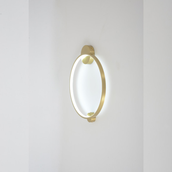 Бра Crystal Lux Real REAL AP18W LED BRASS