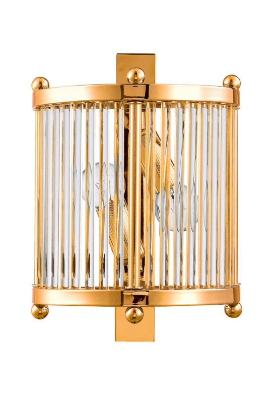 Бра Crystal Lux TADEO TADEO AP2 GOLD/TRANSPARENTE