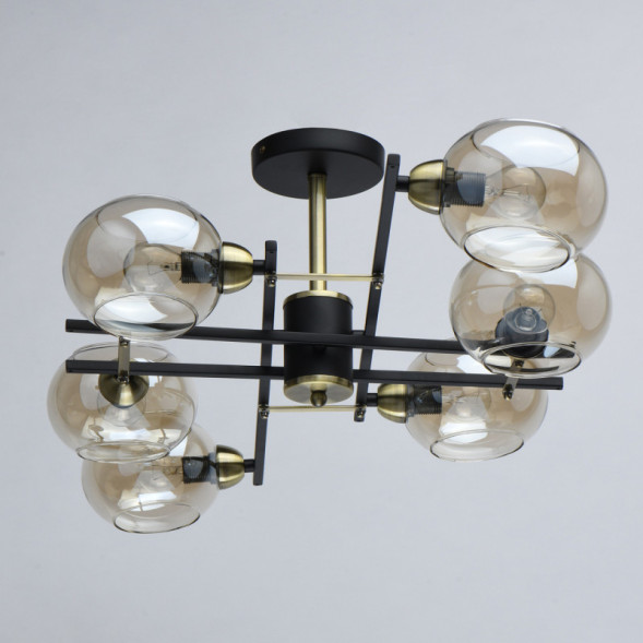 Люстра на штанге DeMarkt Гамбург 605013806