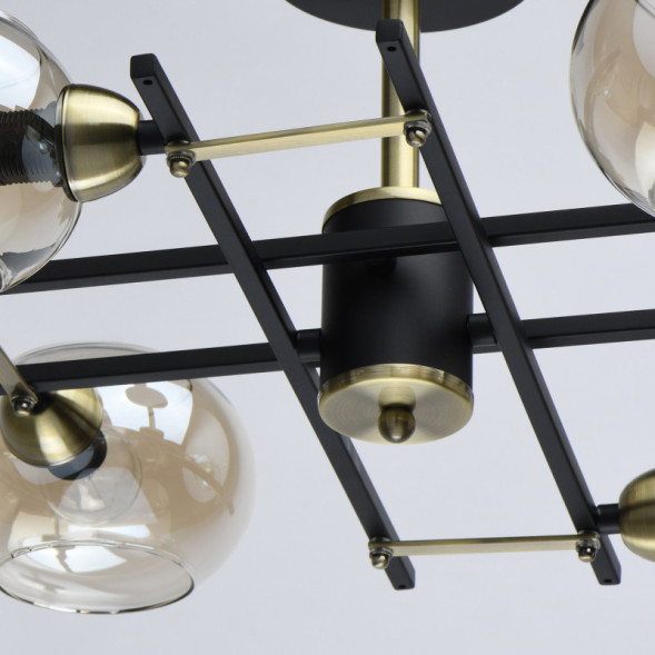 Люстра на штанге DeMarkt Гамбург 605013806