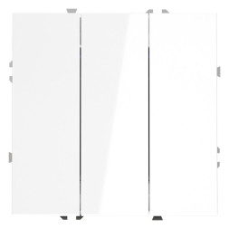 Выключатель трехклавишный VOLTUM VLS030101