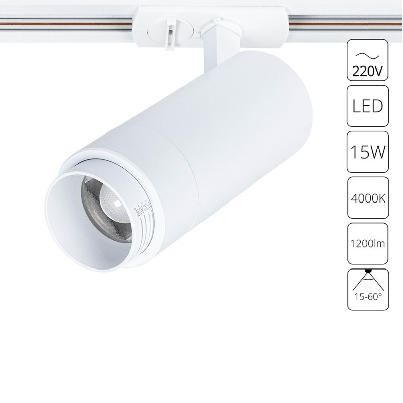 Магнитный трековый светильник ARTE Lamp merak A3540PL-1WH