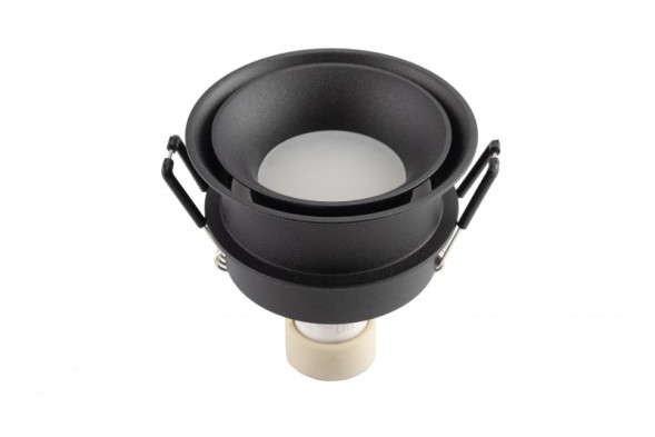 Точечный влагозащищенный светильник Denkirs ODENSE DK2403-BK