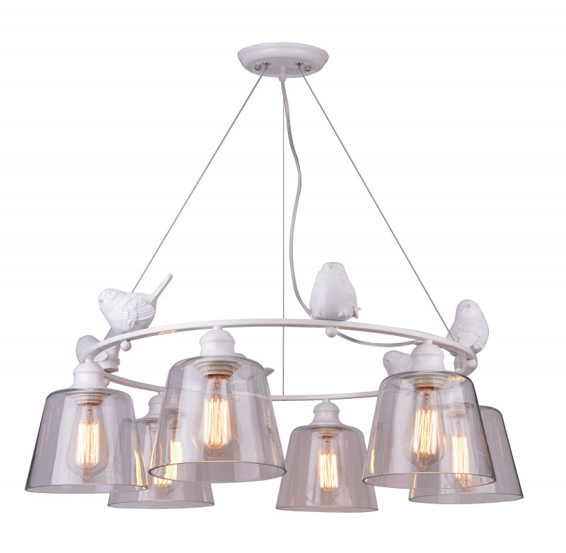 Подвесная люстра ARTE Lamp Passero A4289LM-6WH