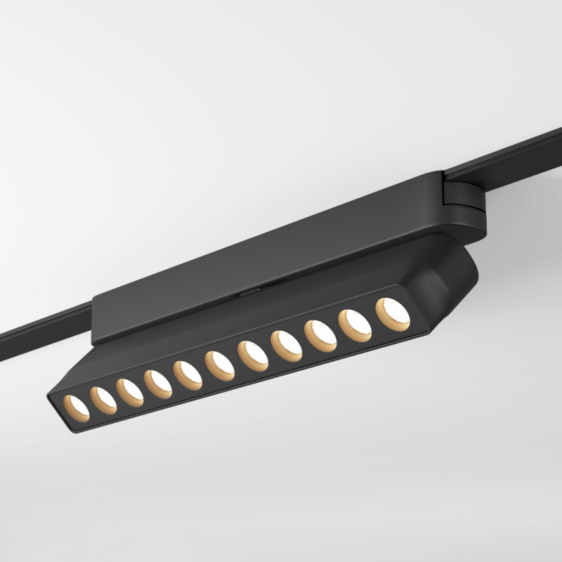 Магнитный трековый светильник Denkirs AIR GRILL DK5338-BK